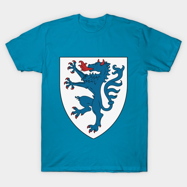 Verona Blue Beast T-Shirt by iaredios